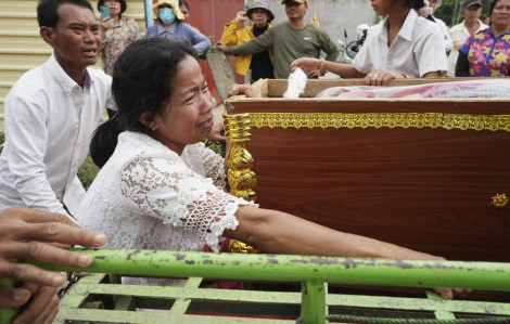 Lật thuyền trên sông Mekong, ít nhất 10 học sinh Campuchia thiệt mạng