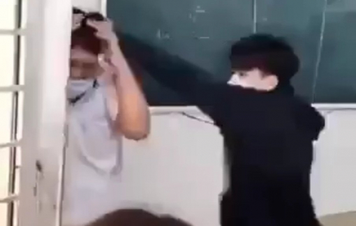 Vụ học sinh bị đánh dã man trong lớp: Trường khẳng định không trốn tránh trách nhiệm