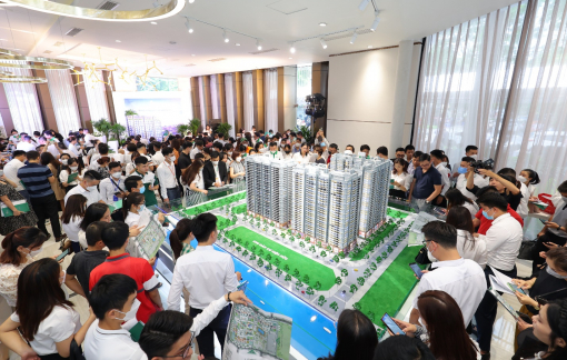 Thị trường căn hộ Hà Nội: Dự án “hút” hàng trăm lượt khách mỗi ngày