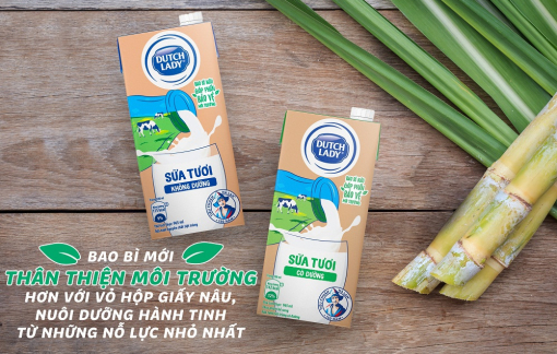 Hộp giấy nâu Cô Gái Hà Lan chứa bao điều kỳ diệu: từ dinh dưỡng tối ưu đến bao bì bảo vệ môi trường