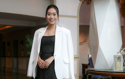 Hoa hậu Ban Mai tiếp tục chuỗi hành trình hướng về cộng đồng