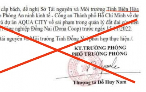 Thông tin trên mạng về hoạt động của lực lượng Công an TPHCM là tin giả