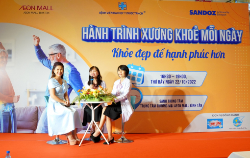 Chương trình tư vấn “Hành trình xương khỏe mỗi ngày”