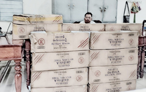 Triệt phá đường dây buôn bán hơn nửa tấn pháo nổ