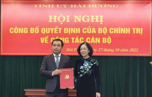 Hải Dương có tân Bí thư Tỉnh ủy