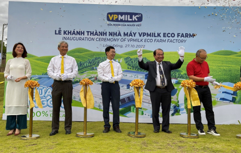 VPMilk khánh thành nhà máy mô hình sinh thái VPMilk Eco Farm