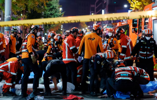 Giẫm đạp trong lễ hội Halloween ở Hàn Quốc, hàng trăm người thương vong