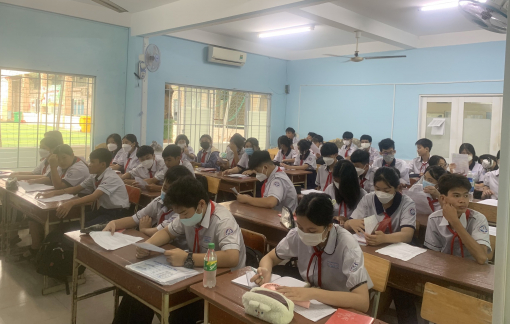 Học sinh ở quận 7 đã có phòng học khang trang
