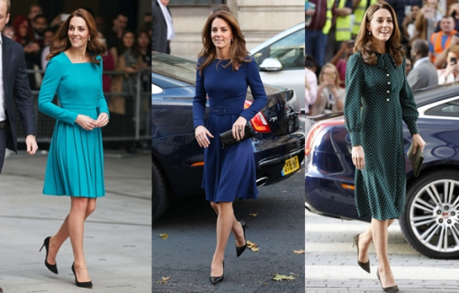 Mẹo đi giày cao gót không đau chân của công nương Kate Middleton