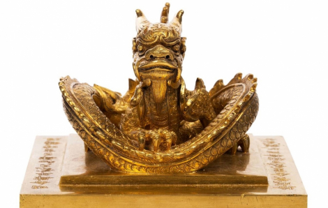Tạm hoãn đấu giá ấn vàng “Hoàng đế chi bảo” của triều Nguyễn