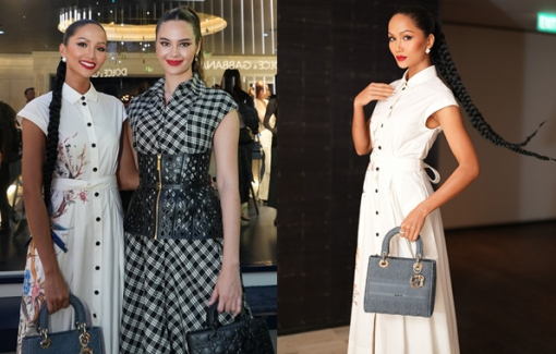 H'Hen Niê đọ sắc cùng hoa hậu Catriona Gray tại sự kiện nổi tiếng