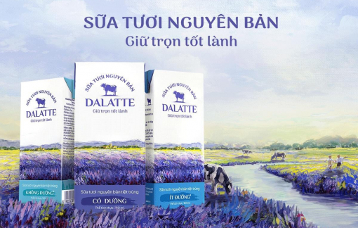 Ra mắt sữa tươi nguyên bản DALATTE