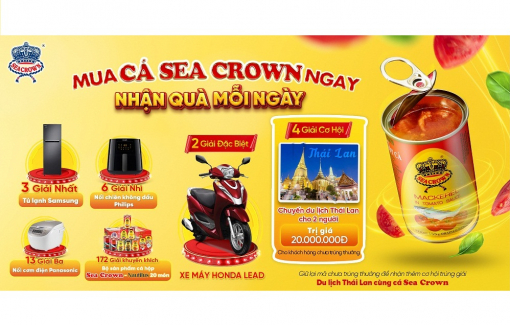 Chương trình “Mua cá Sea Crown ngay - Nhận quà mỗi ngày”