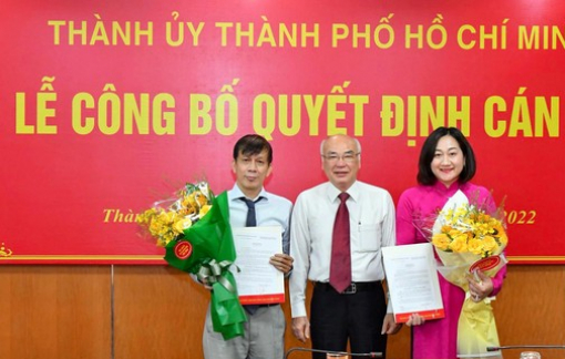 Thành ủy bổ nhiệm 2 Phó Tổng Biên tập Báo SGGP