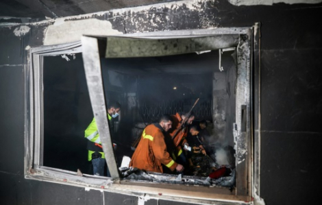 21 người thiệt mạng trong vụ cháy ở Gaza