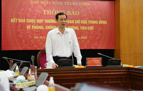 Ban Nội chính Trung ương: Các vụ Việt Á, AIC, Vạn Thịnh Phát là đặc biệt nghiêm trọng