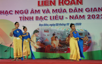 Bạc Liêu: Liên hoan nhạc ngũ âm và múa dân gian Khmer