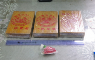 Bắt quả tang 2 đối tượng vận chuyển ma túy vào Khánh Hòa tiêu thụ