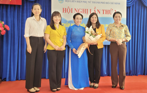 Bà Nguyễn Thị Ngọc Linh giữ chức vụ Phó Chủ tịch Hội LHPN TPHCM