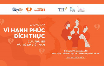 ‘Tô cam cùng TH’ - Chung tay vì hạnh phúc đích thực của phụ nữ và trẻ em Việt Nam