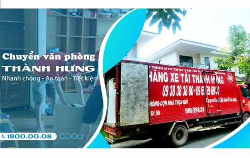 Cam kết dịch vụ từ chuyển văn phòng trọn gói chuyên nghiệp Thành Hưng
