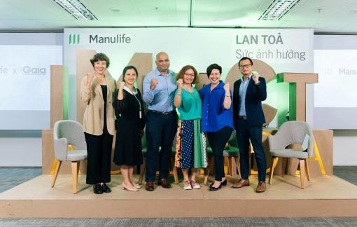 Manulife Việt Nam tiếp tục thúc đẩy mục tiêu chống biến đổi khí hậu với cam kết trồng rừng