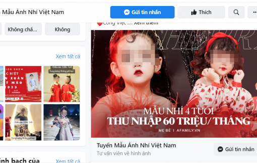 Mất nhiều tiền vì chiêu lừa “tuyển người mẫu nhí”