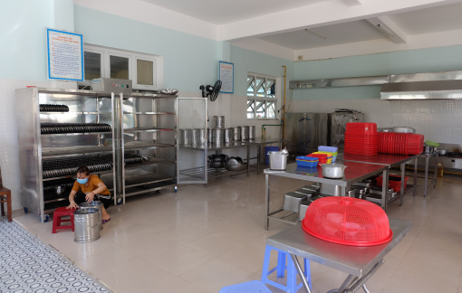 Đà Nẵng: Tăng cường kiểm tra các bếp ăn tập thể tại trường học