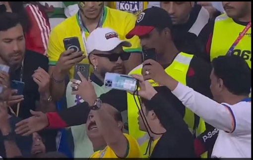 "Bản sao" Neymar gây náo loạn tại World Cup 2022