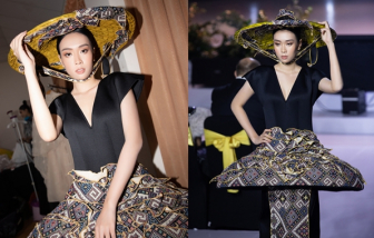 Hoa hậu Ban Mai trình diễn thời trang ấn tượng