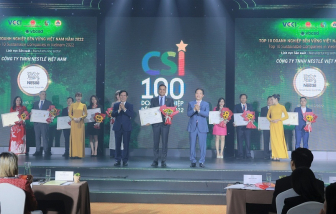 Nestlé Việt Nam được bình chọn là Top 3 Doanh nghiệp bền vững nhất Việt Nam trong lĩnh vực sản xuất 2 năm liên tiếp