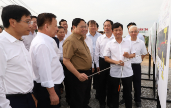 Thủ tướng Phạm Minh Chính khảo sát các công trình giao thông trọng điểm tại Bình Dương