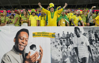 Hình ảnh Pelé tỏa sáng tại World Cup 2022