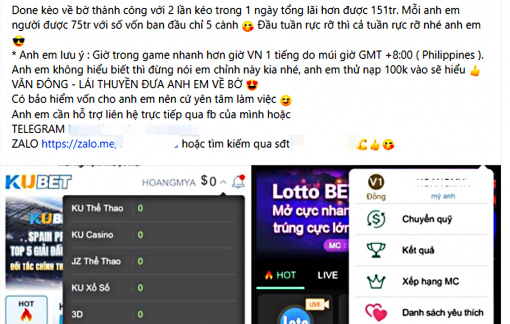 Thực hư dịch vụ “kéo về bờ” giúp người thua độ bóng đá