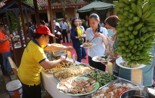 Thành phố Thủ Đức tổ chức buffet chay gây quỹ chăm lo Tết Quý Mão 2023