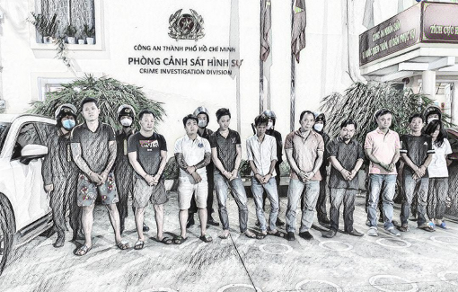 Nhóm giang hồ cầm đầu đường dây đánh bạc thủ súng đạn đi đòi nợ con bạc