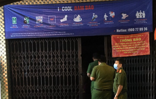 Lén lút đón khách khi bị đình chỉ, thêm 1 chi nhánh karaoke Icool bị xử phạt
