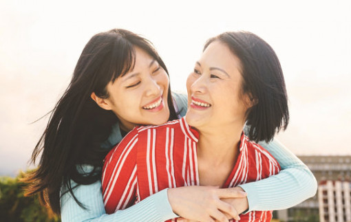Hãy truyền năng lượng tích cực cho mẹ