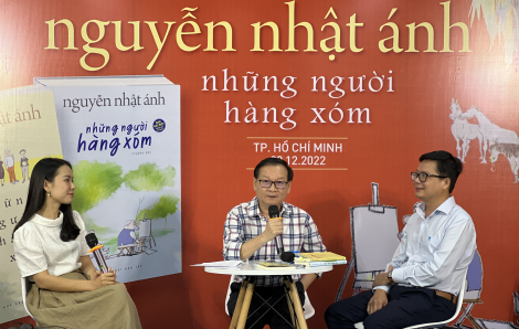 Nhà văn Nguyễn Nhật Ánh ra mắt sách viết từ trời Âu