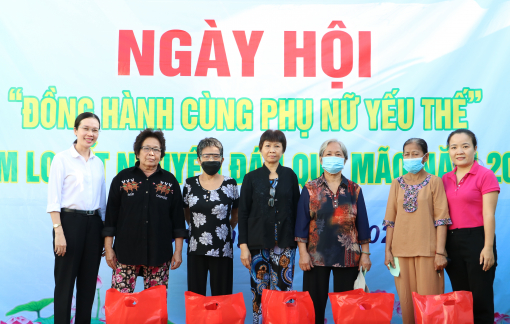 Nỗ lực chăm lo cho phụ nữ yếu thế