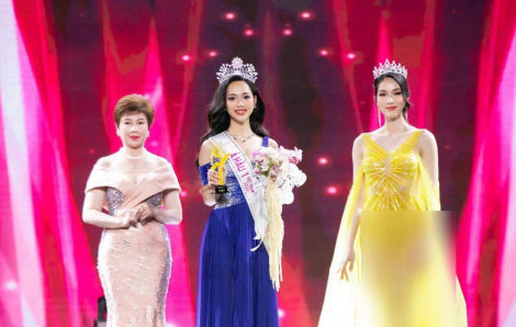 Ban tổ chức xin lỗi sự cố “váy xuyên thấu” của á hậu Phương Anh