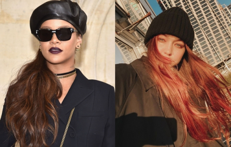 Mái tóc đỏ của Rihanna, Gigi Hadid trở thành biểu tượng của mọi thời đại