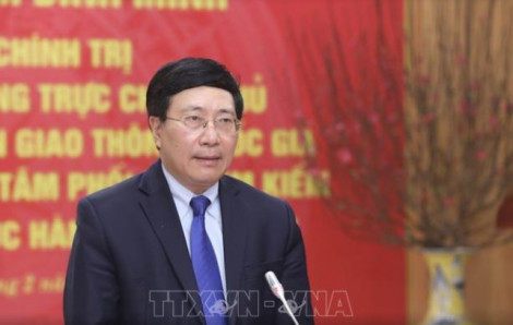Phó Thủ tướng Phạm Bình Minh thôi giữ chức vụ Ủy viên Bộ Chính trị, Ủy viên TW Đảng