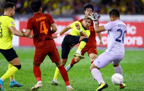 Bán kết lượt đi AFF Cup: Malaysia đánh bại Thái Lan