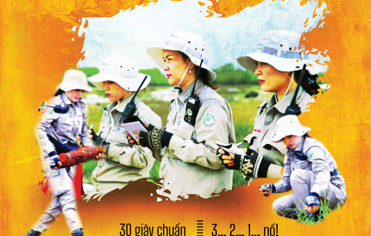 Biệt đội nữ rà phá bom mìn - Những người “khâu vết thương” cho quê hương