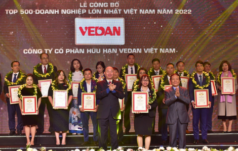 Vedan Việt Nam giữ vững ngôi vị “Top 500 doanh nghiệp lớn nhất Việt Nam” xuyên suốt một thập niên