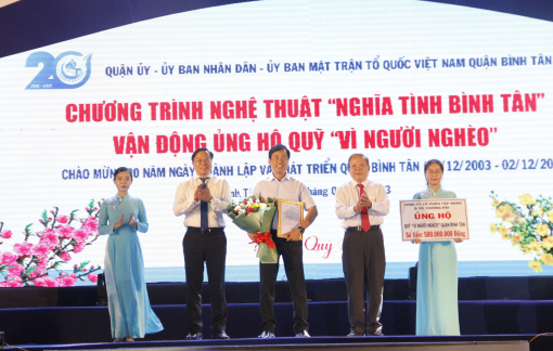 Chương trình “Nghĩa tình Bình Tân” vận động được hơn 16,3 tỷ cho người nghèo
