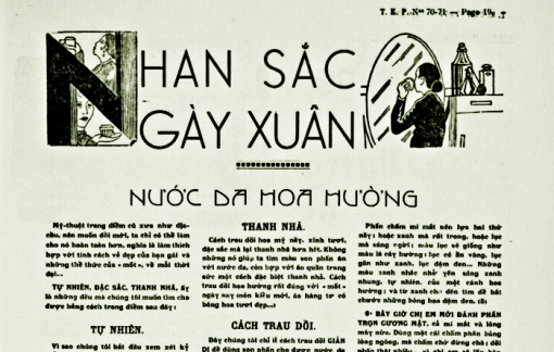 Cảm thức mùa xuân của giới nữ trên báo xuân xưa