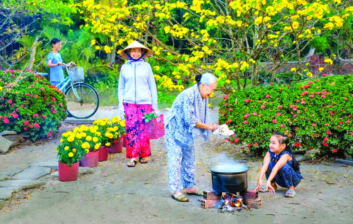 Ngọt ngào vị tết quê hương