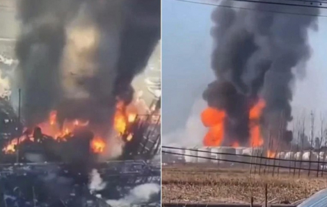 2 người chết, 12 người mất tích sau vụ nổ nhà máy hóa chất lớn ở Trung Quốc